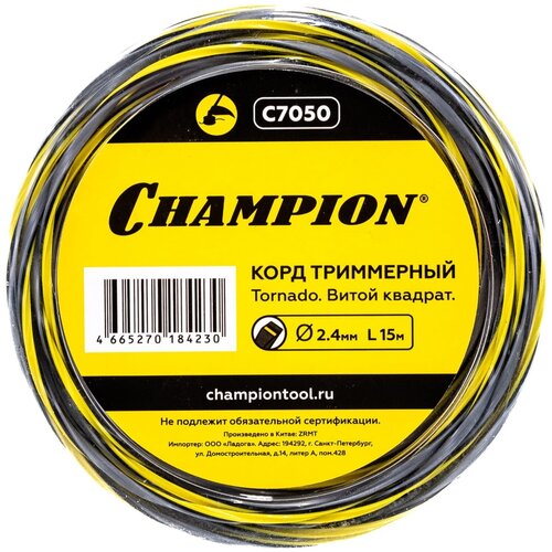   Champion Tornado 2.4   15  ( ), ,    883 