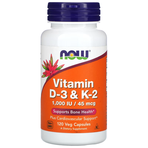  NOW Vitamin D-3 & K-2, 90 , 150 , 120 . 1239