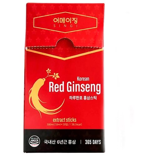 SINGI Korean Red Ginseng  -, 10 , 300 , 30 . 3293