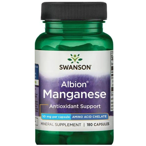 Swanson   Albion Manganese 10mg 180 1209