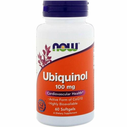 NOW Ubiquinol 100mg 60  4379