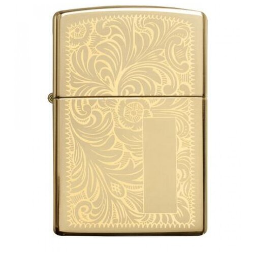  Zippo 352b  Venetian High Polish Brass 9570