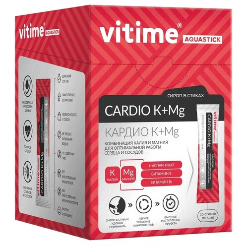 VITime Aquastick Cardio K+Mg - , 30 . 819