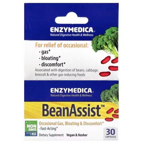 Enzymedica, BeanAssist , 30  1290