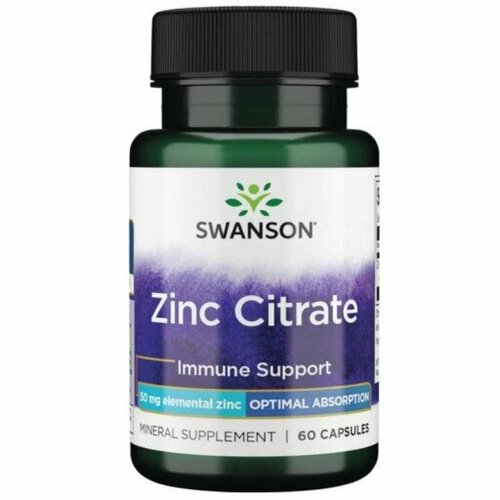 Swanson Zinc Citrate Immune Support 50 mg ( ) 60  (Swanson) 799