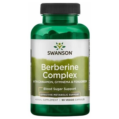 Swanson Berberine Complex with Cinnamon, Gymnema & Fenugreek (   ,   ) 90  2490