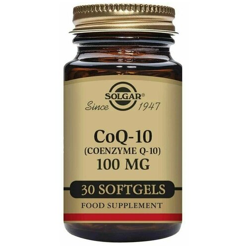 Solgar Coenzyme Q-10 ., 100 , 0.1 , 30 . 3340