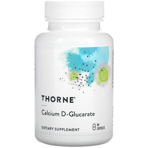 Thorne Research, Calcium D-Glucarate, 90 Capsules 8806