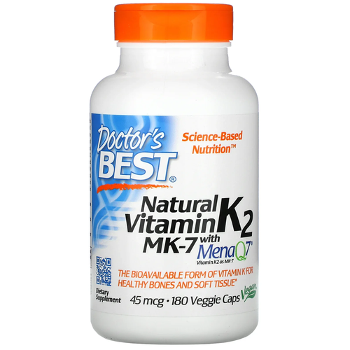 Natural Vitamin K2 MK-7  MenaQ7 . ., 45 , 200 , 180 . 6349