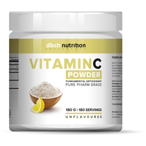  aTech Nutrition Vitamin C, 180  777