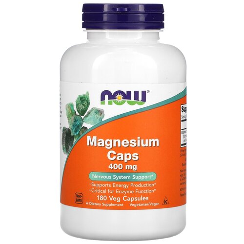 NOW Foods, Magnesium Caps, 400 mg,   , 400 , 180  , ,    3010 