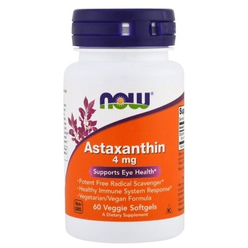  NOW Astaxanthin, 100 , 4 , 60 ., ,    1870 