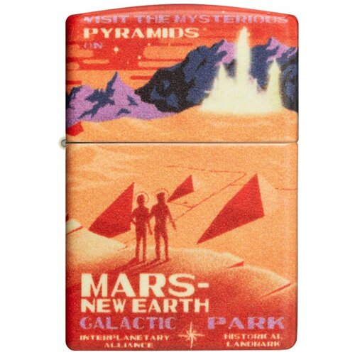  Zippo Mars Design   540 Matte 49634 9190