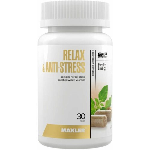    ,    Maxler Relax & Anti-Stress Complex, 30  1209