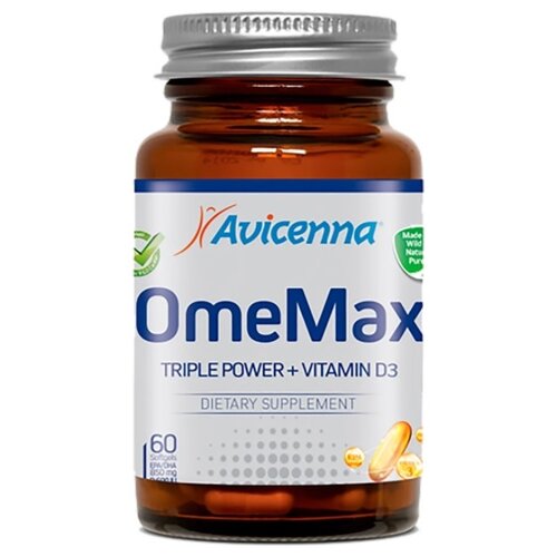 Avicenna OmeMax with vitamin D ., 60 . 3500