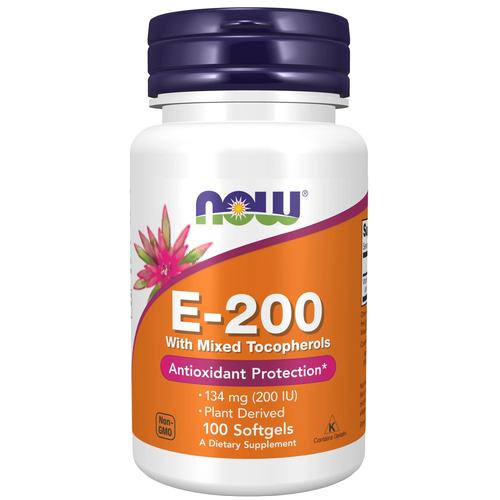  NOW E-200 With Mixed Tocopherols, 70 , 100 , 100 . 2100