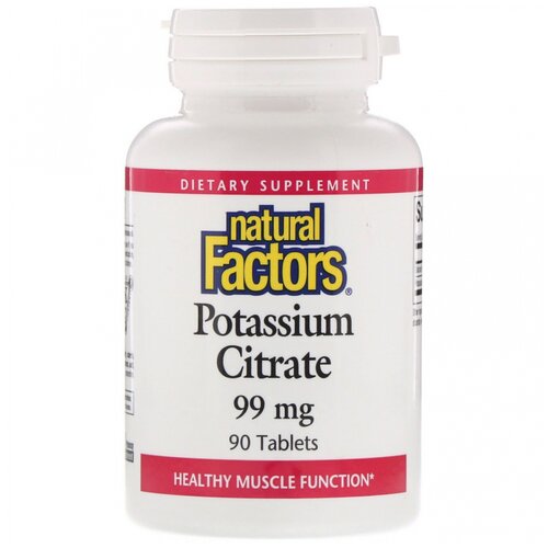 Natural Factors Potassium citrate | 90  |   878