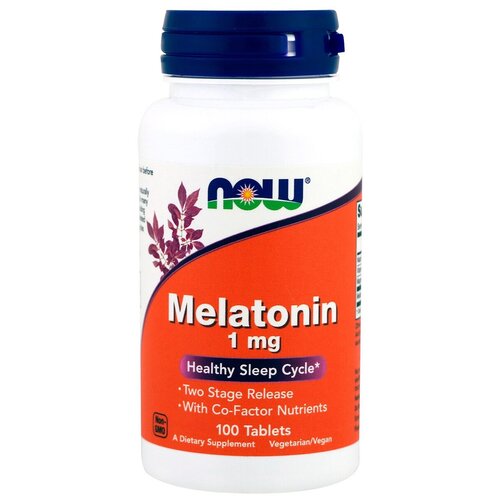  NOW Melatonin, 1 , 100 . 1068