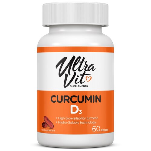 UltraVit Curcumin D3 ., 200 ME, 45 , 60 ., ,    1040 