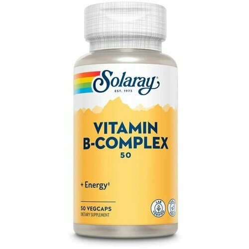 Vitamin B-Complex 50 mg, 50 VegCaps 1375