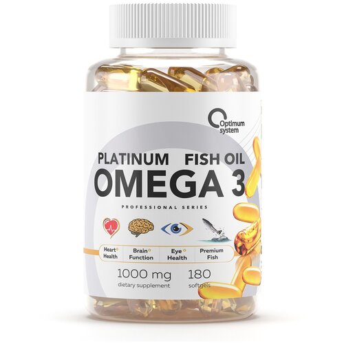  Optimum system Platinum Fish oil Omega-3, 90 , 180 . 1454