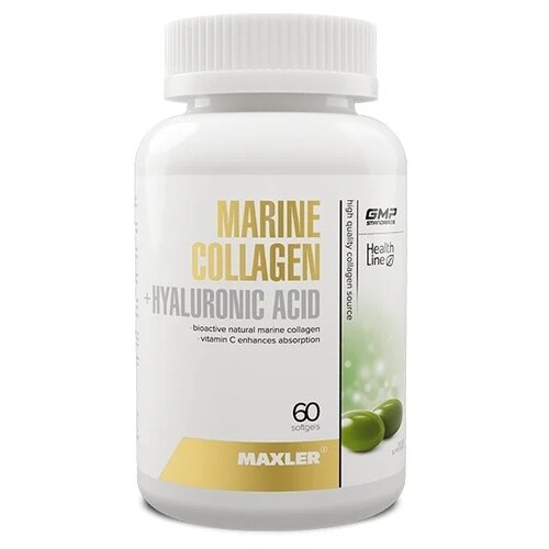 Maxler Marine Collagen + Hyaluronic Acid ., 100 , 60 . 1588