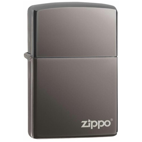    ZIPPO Classic 150ZL ZIPPO Logo   Black Ice 5904