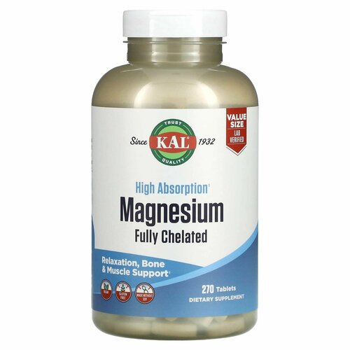 KAL  ,   , Magnesium fully chelated 270  4740