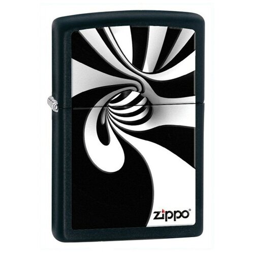  Zippo Black & White Spiral 28297 4022