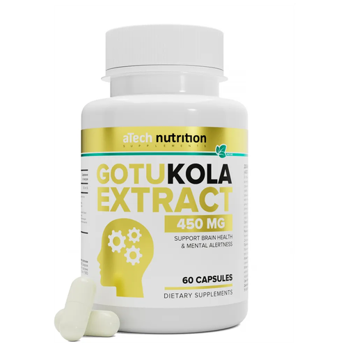  aTech Nutrition Gotu Kola Extract, 450 , 60 . 411