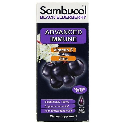  Sambucol Black Elderberry Advanced Immune, 230 , 120  3750