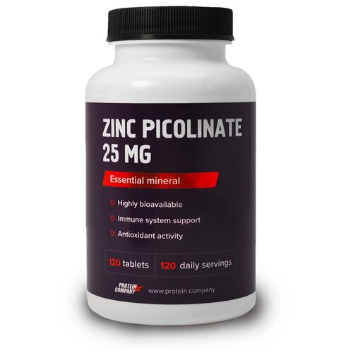 Zinc Picolinate  , 250 , 100 , 120 . 781