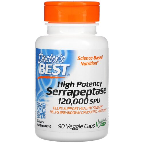  Doctor's Best High Potency Serrapeptase, 8 , 90 . 6597