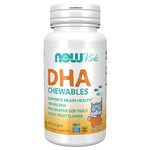 NOW DHA Chewables 60 - 3384