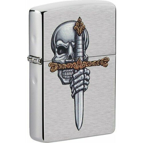  ZIPPO Sword Skull Desig   Brushed Chrome, /, , 38x13x57  5670