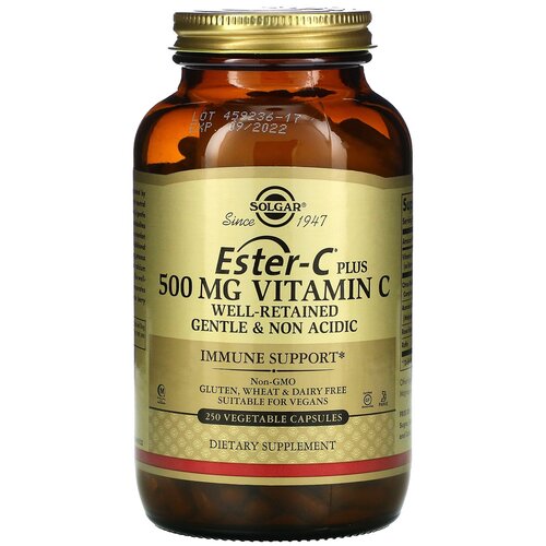 Solgar Ester-C Plus Vitamin C . ., 500 , 760 , 250 . 7089