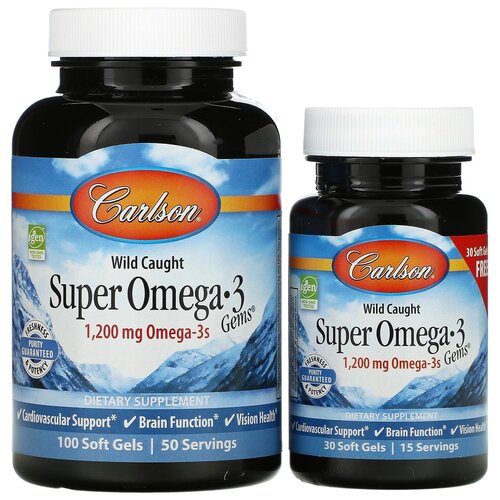 Wild Caught Super Omega-3 Gems 5581