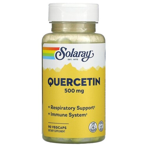  Solaray Quercetin 500 , 100 , 500 , 90 . 3990