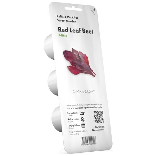      Click and Grow Refill 3-Pack   (Red Leaf Beet), ,    2390 