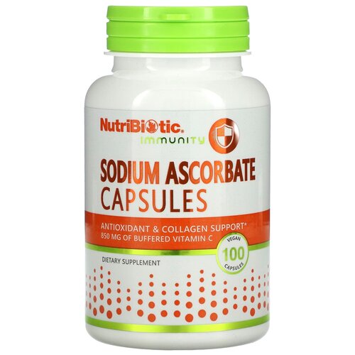  NutriBiotic Sodium Ascorbate capsules, 153 , 150 , 100 . 3430