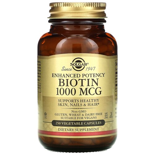  SOLGAR Biotin 1000 , 300 , 1000 , 250 . 4038