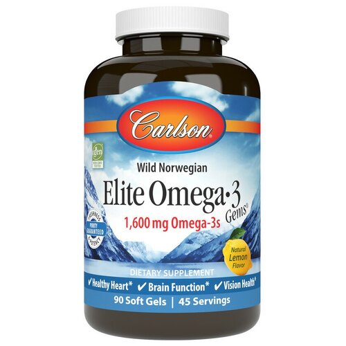 Elite Omega-3 1600  90  (Carlson) 1053