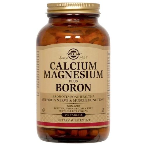  SOLGAR Calcium Magnesium Plus Boron, 250 . 4990