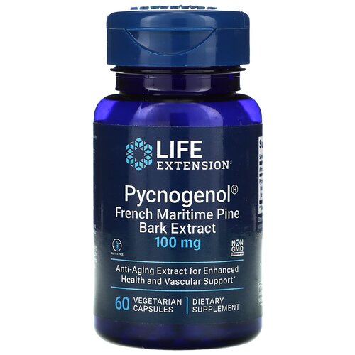  Life Extension Pycnogenol, 50 , 100 , 60 . 10500