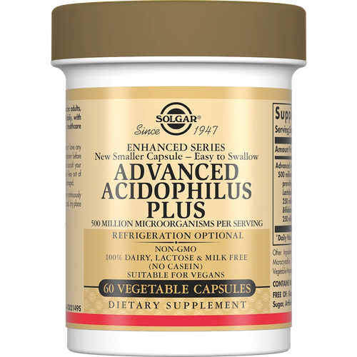 Advanced Acidophilus Plus ., 120 , 60 ., 1 . 1279