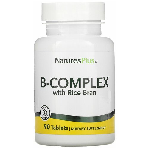 NaturesPlus B-Complex with Rice Bran (-   ) 90  (NaturesPlus) 1760