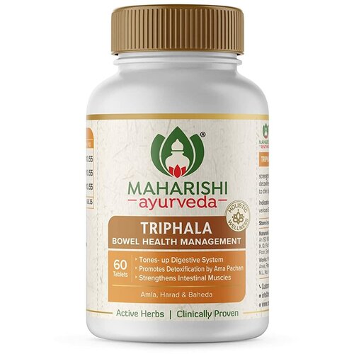  Maharishi Ayurveda Triphala, 3   60 , 1000 ME, 180 , 3 . 1729