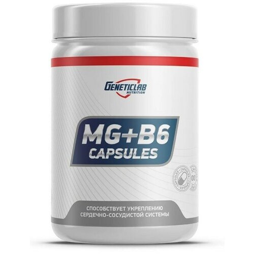   Geneticlab Nutrition Magnesium + B6 (60 ) 506