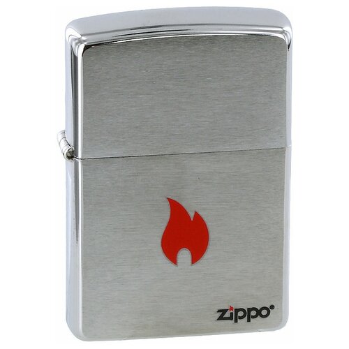    ZIPPO 200 FLAME   Brushed Chrome - , ,    5210 