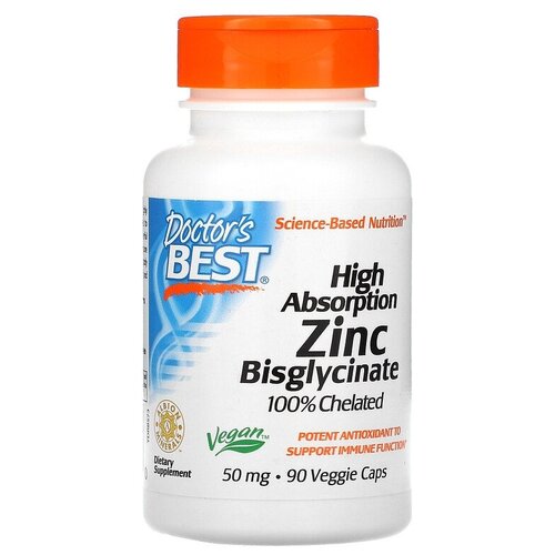  Doctor's Best High Absorption Zinc Bisglycinate 50  ., 70 , 50 , 90 . 1780